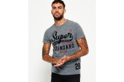 Standard Issue T-shirt - cliff face grey snowy