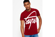 Superdry Crew T-shirt - redhook grit