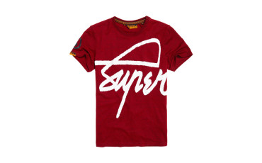 Superdry Crew T-shirt - redhook grit