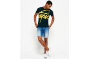 Superdry Crew T-shirt - forest green grit