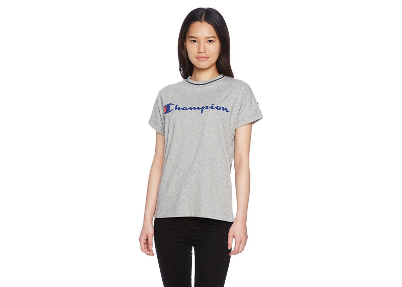 Champion Line Rib T Shirt CW - K305 - Oxford gray