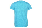 Lee Cooper Small Logo T Shirt Mens - Cyan Blue