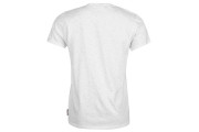 Lee Cooper Logo T Shirt Mens - White Nep