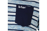 Lee Cooper Pocket T Shirt Mens - Blue/Nvy Stripe