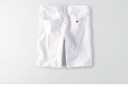 AEO EXTREME FLEX CLASSIC FLAT FRONT SHORT - Cool White