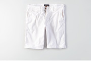 AEO EXTREME FLEX CLASSIC FLAT FRONT SHORT - Cool White