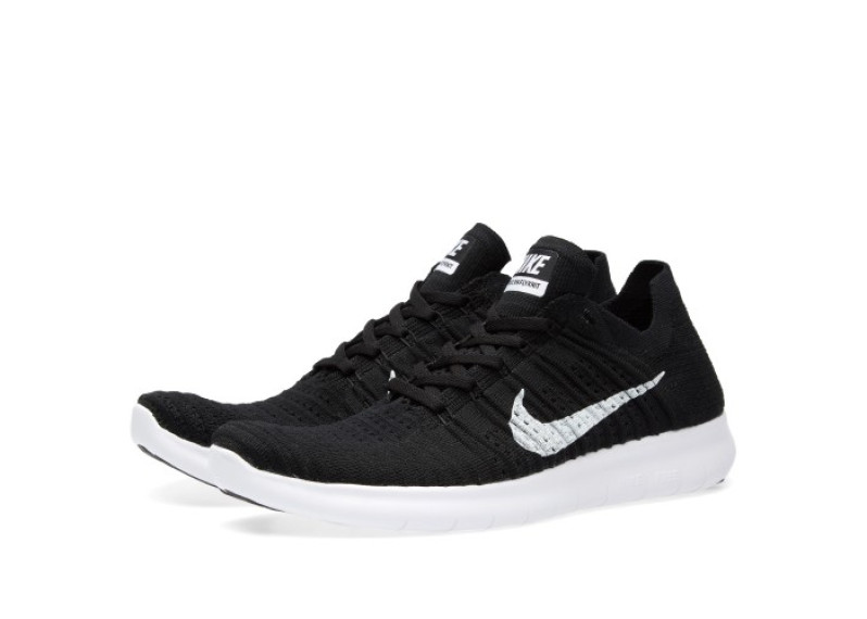 NIKE FREE RUN FLYKNIT - Black