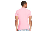 CLASSIC WEATHERED MESH POLO - CARMEL PINK