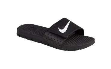 NIKE FLEX MOTION SLIDE - MEN'S - Black/White