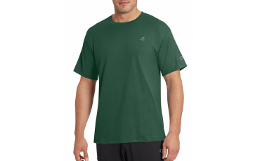 Champion Men's Classic Jersey Tee - Dark Green