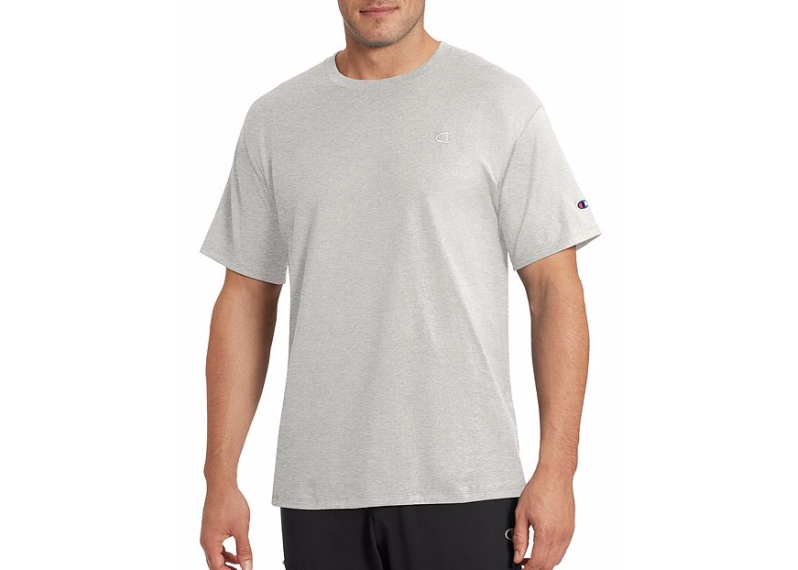 Champion Men's Classic Jersey Tee - Oxford Grey