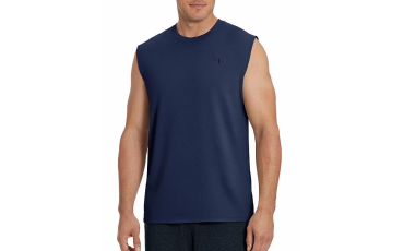 Champion Men's Classic Cotton Muscle Tee - Navy