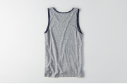 AEO FLEX GRAPHIC TANK - Gray