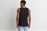 AEO FLEX GRAPHIC TANK - Blod Black