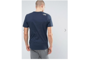 The North Face Easy T-Shirt Large Logo in Navy