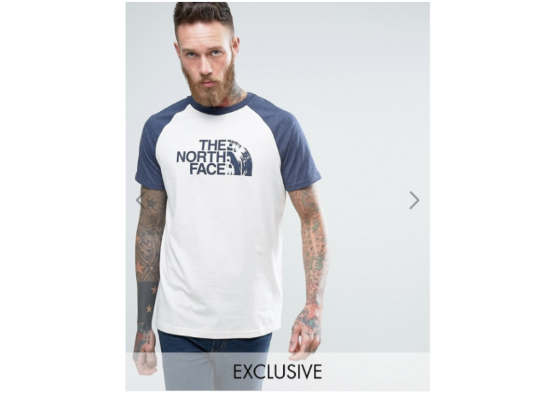 The North Face Raglan Sleeve T-Shirt Exclusive