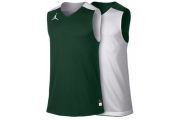 JORDAN TEAM JUMPMAN PRACTICE REVERSIBLE JERSEY - MEN'S - Gorge Green/Silver/Silver