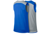 JORDAN TEAM JUMPMAN PRACTICE REVERSIBLE JERSEY - MEN'S - Royal/Silver/Silver