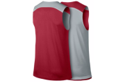 JORDAN TEAM JUMPMAN PRACTICE REVERSIBLE JERSEY - MEN'S - Red/Silver/Silver