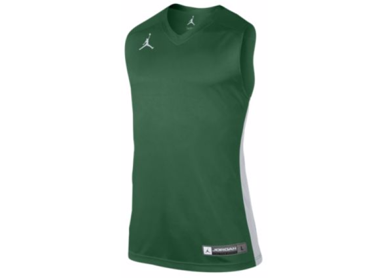 JORDAN TEAM JUMPMAN JERSEY - MEN'S - Green/Silver