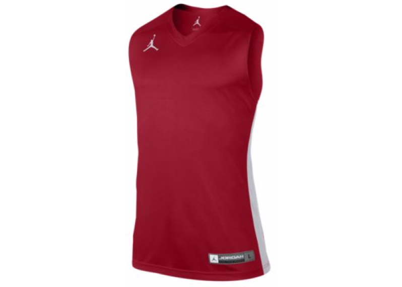 JORDAN TEAM JUMPMAN JERSEY - MEN'S - Red/Silver