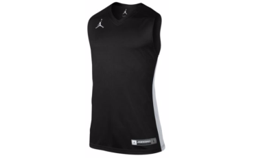 JORDAN TEAM JUMPMAN JERSEY - MEN'S - Black/Silver