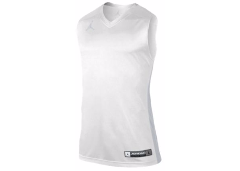 JORDAN TEAM JUMPMAN JERSEY - MEN'S - White/Silver