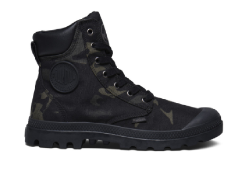 Palladium PAMPA SPORT CUFF MC - BLACK CAMO