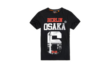 Limited Edition Osaka Berlin T-shirt - black entry