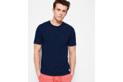 Lite Loom City Indigo T-shirt - real indigo dot