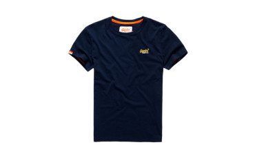 Orange Label Vintage Embroidery T-shirt - royal navy 