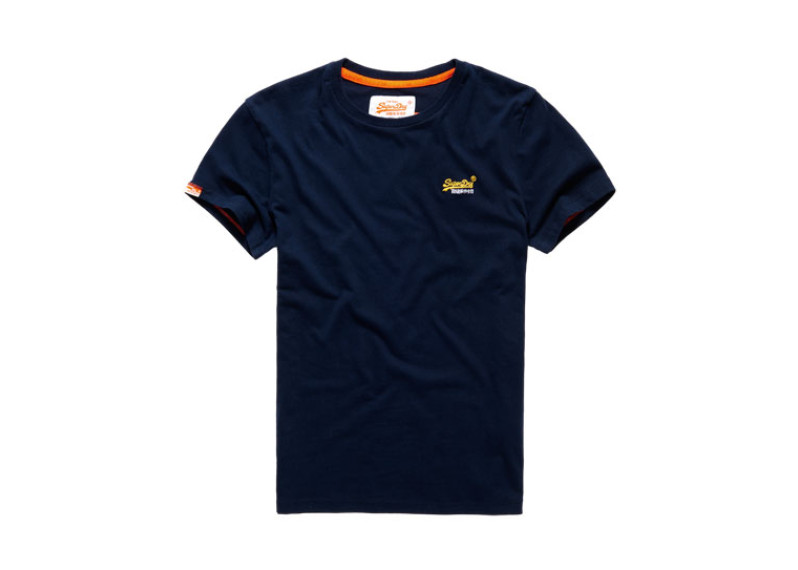 Orange Label Vintage Embroidery T-shirt - royal navy 