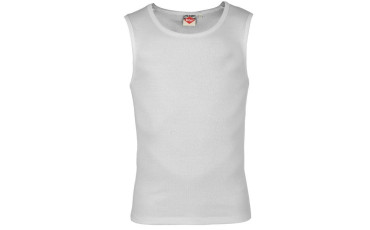 Lee Cooper Rib Vest Mens - White