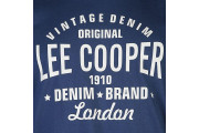 Lee Cooper Logo Tank Vest Mens - Vintage Blue