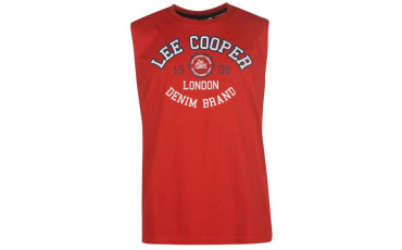 Lee Cooper Logo Tank Vest Mens