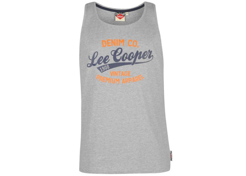 Lee Cooper Logo Vintage Vest Mens