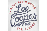 Lee Cooper Logo Vintage Vest Mens - White