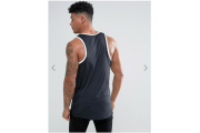 Nike Dry Basketball Swoosh Vest In Black 830953-010 - Black