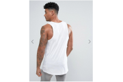 Nike Dry Basketball Swoosh Vest In White 830953-100 - White