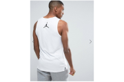 Nike Jordan Wings Blockout Vest In White 842312-010