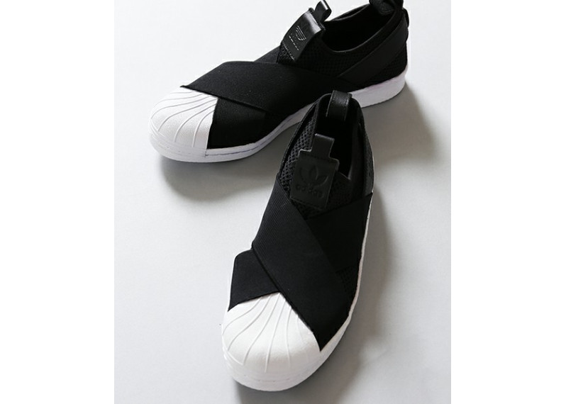 Adidas Superstar Slip On W mesh - Black 